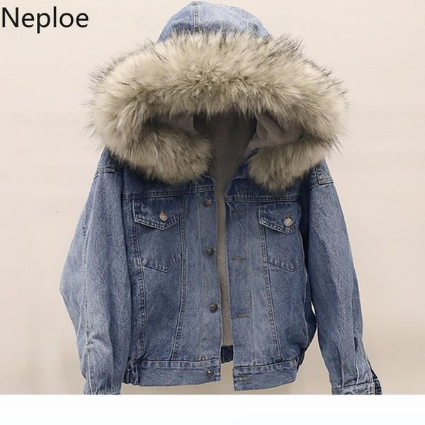 neploe korean thick denim jacket female winter short patchwork student hood chaqueta mujer autumn loose casaco feminino 46309 sh190926, Black;white
neploe korean thick denim jacket female winter short patchwork student hood chaqueta mujer autumn loose casaco feminino 46309 sh190926, Black;white