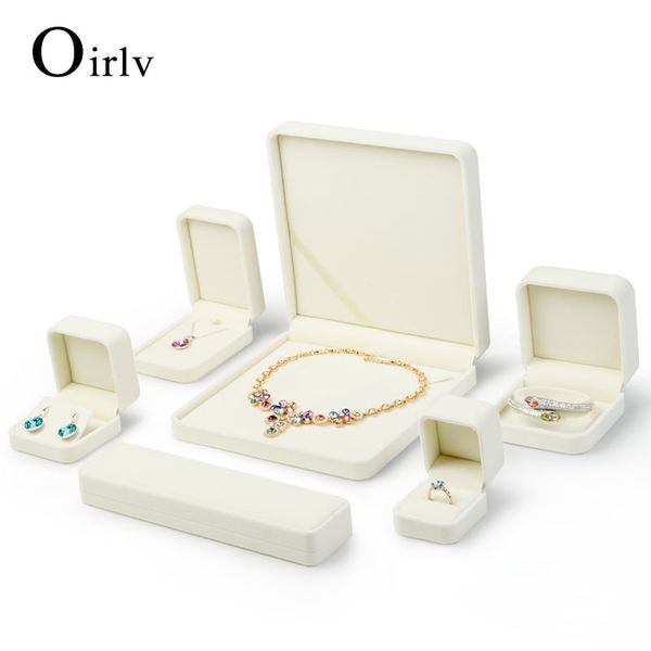 oirlv jewelry gift box cream-white velvet ring pendant earring bracelet box jewelry organizer storage packaging shop counter t200808, Black;white
oirlv jewelry gift box cream-white velvet ring pendant earring bracelet box jewelry organizer storage packaging shop counter t200808, Black;white