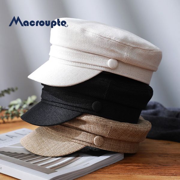 beanie/skull caps women's hat flat cap spring autumn linen octagonal solid color hats young student female, Blue;gray
beanie/skull caps women's hat flat cap spring autumn linen octagonal solid color hats young student female, Blue;gray
