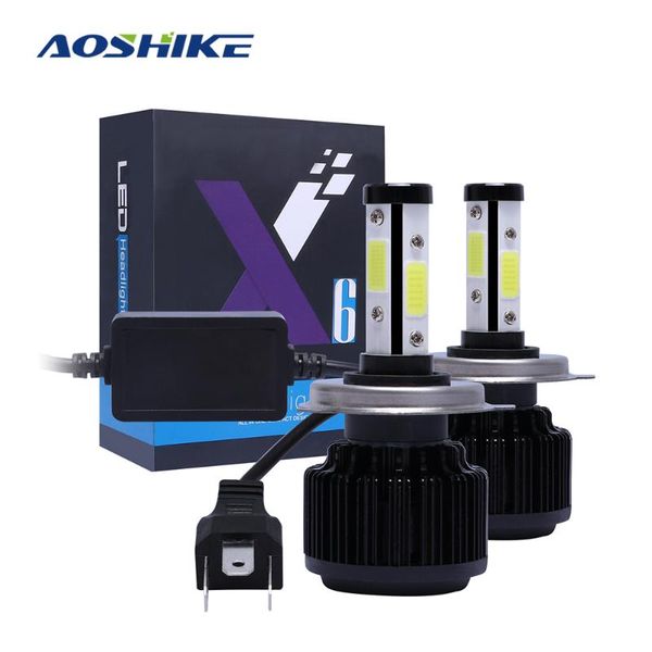 aoshike x6 2pcs 32w 6000k 36v aluminum car lights bulbs led h4 h7 h1 ip68 highlight spotlight bulb styling lights auto cob chip
aoshike x6 2pcs 32w 6000k 36v aluminum car lights bulbs led h4 h7 h1 ip68 highlight spotlight bulb styling lights auto cob chip