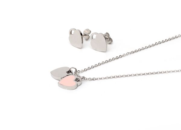 charm english letters double heart pendant necklace gold silver plated stainless steel necklace earring set for women jewelry
charm english letters double heart pendant necklace gold silver plated stainless steel necklace earring set for women jewelry