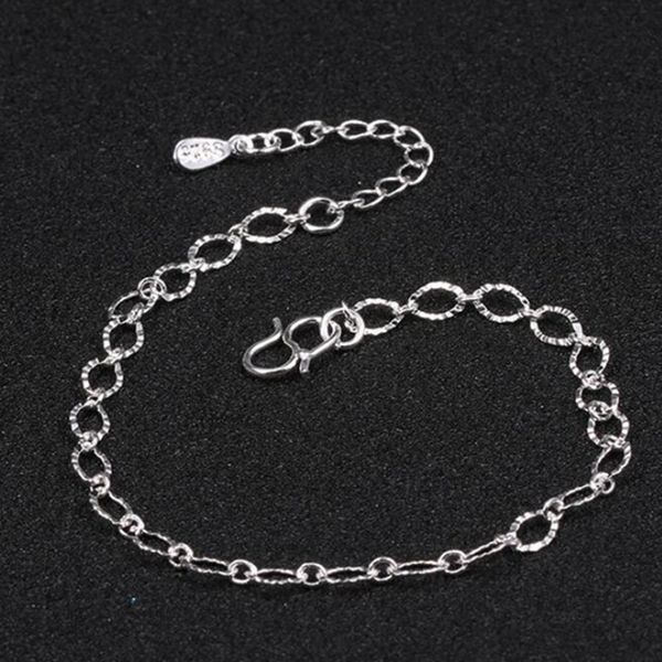 new fashion exquisite small egg shaped ankle chains 925 sterling silver simple chain anklets for women jewelry anklet bracelet t200901, Red;blue
new fashion exquisite small egg shaped ankle chains 925 sterling silver simple chain anklets for women jewelry anklet bracelet t200901, Red;blue