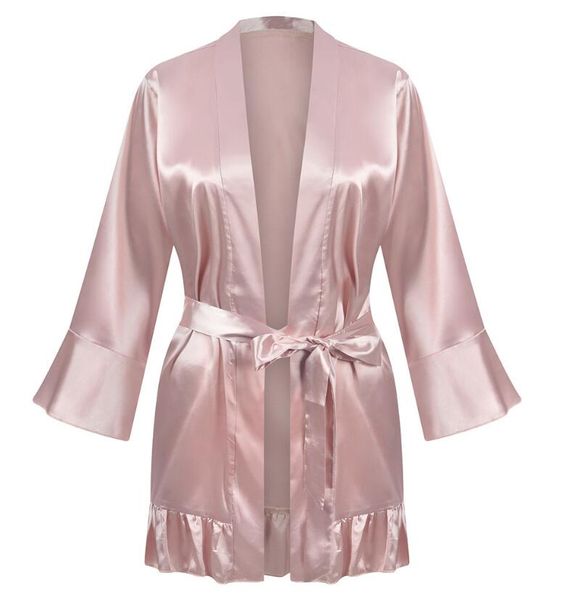 розовый женские пижамы женщин атласное платье nightgown мягкий пояс белье банный халат халат пижама nightdress lady sexy lace up пижамы, Black;red
розовый женские пижамы женщин атласное платье nightgown мягкий пояс белье банный халат халат пижама nightdress lady sexy lace up пижамы, Black;red