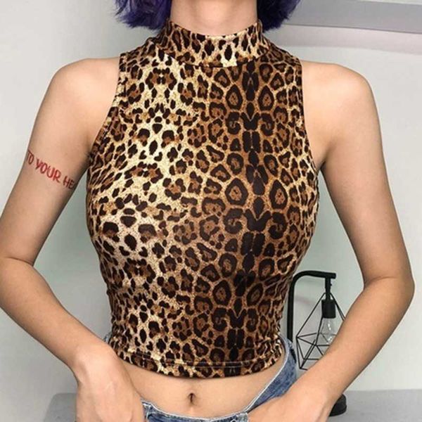 summer slim tank women short leopard sleeveless women fitness vest stand collar elegant tank for, White
summer slim tank women short leopard sleeveless women fitness vest stand collar elegant tank for, White