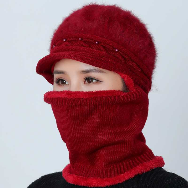 winter women's hat plus velvet warm wool cycling hat knitted caps windproof earmuffs scarf one piece-cap mother cap, Blue;gray
winter women's hat plus velvet warm wool cycling hat knitted caps windproof earmuffs scarf one piece-cap mother cap, Blue;gray