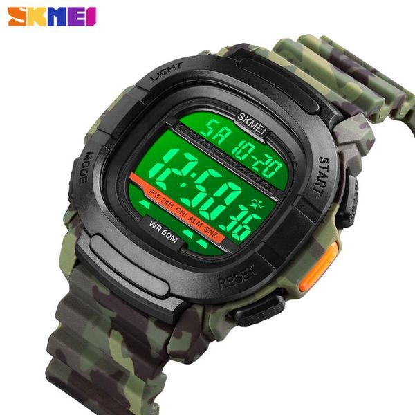 skmei outdoor sports digital men's watch luxury 2 time count down lectronic wristwatches waterproof clock relogio masculino, Slivery;brown
skmei outdoor sports digital men's watch luxury 2 time count down lectronic wristwatches waterproof clock relogio masculino, Slivery;brown