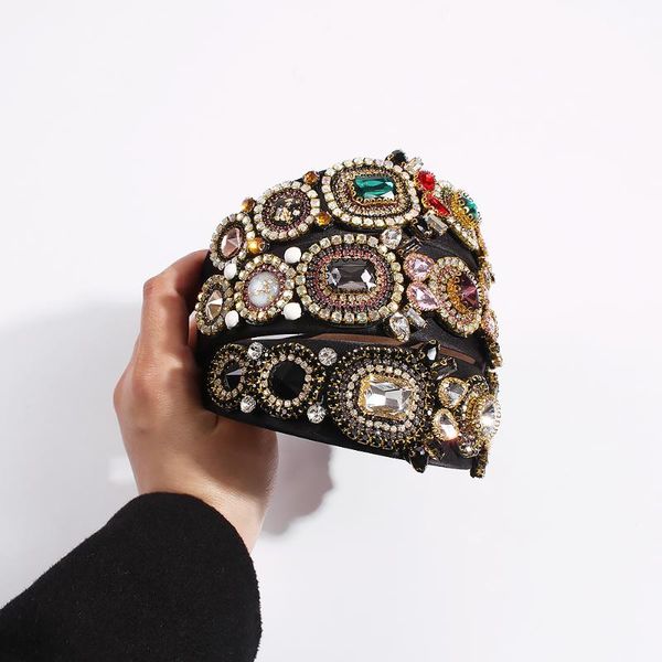 women glass rhinestone headband ladies crystal hairband for girls retro headwear headress wedding party hair accessories, Golden;silver
women glass rhinestone headband ladies crystal hairband for girls retro headwear headress wedding party hair accessories, Golden;silver