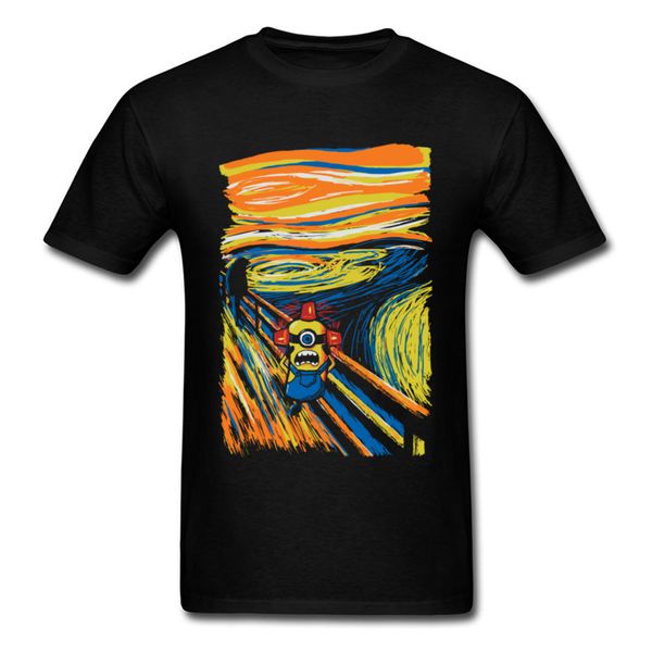 100% cotton tee shirt men's t shirts minion art short sleeve tees graphic the scream painting cartoon designer streetwear
100% cotton tee shirt men's t shirts minion art short sleeve tees graphic the scream painting cartoon designer streetwear