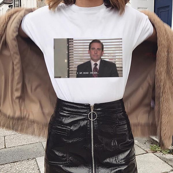 women tshirt i am a fun t shirt office michael scott printed short sleeved shirt style fashion harajuku summer print casual loose, White
women tshirt i am a fun t shirt office michael scott printed short sleeved shirt style fashion harajuku summer print casual loose, White