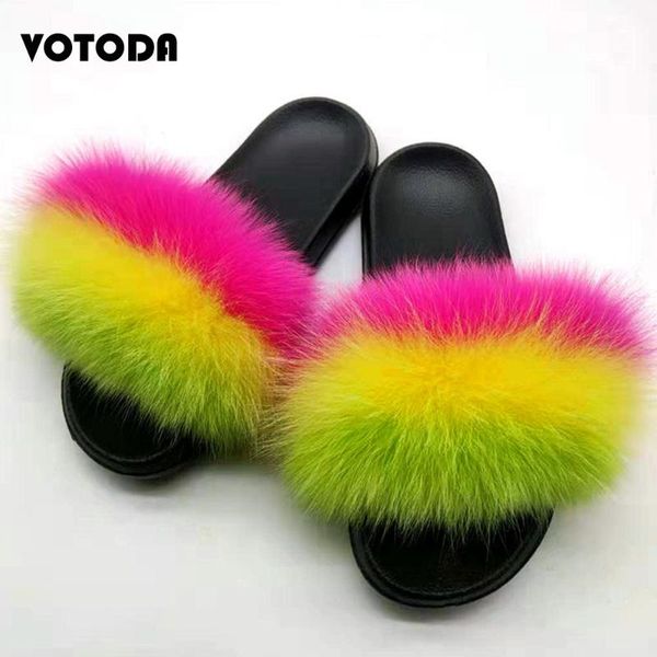 summer women fluffy fur slippers real fur slides ladies plush raccoon flip flop furry flat sandals female home casual shoes, Black
summer women fluffy fur slippers real fur slides ladies plush raccoon flip flop furry flat sandals female home casual shoes, Black