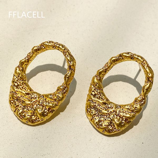 2020 fashion geometric gold metal hollow out statement irregular drop earrings for women girl jewlery, Silver
2020 fashion geometric gold metal hollow out statement irregular drop earrings for women girl jewlery, Silver