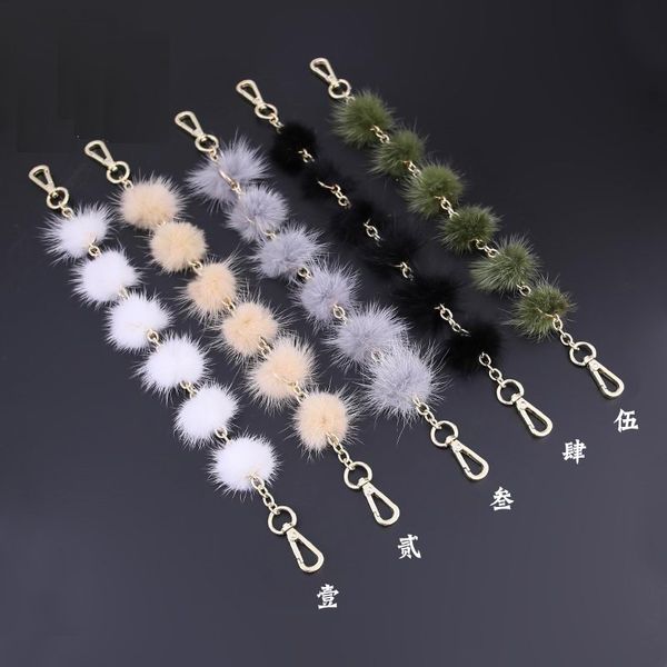 replacement bag strap real ball pompom handbag shoulder handle for women purse belts charm winter accessories r39, Black;brown
replacement bag strap real ball pompom handbag shoulder handle for women purse belts charm winter accessories r39, Black;brown