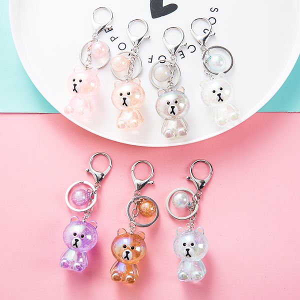креативный новый кристалл медведь key chain акриловые бутик автомобилей подвеска сумки женщины шарм подвеска брелоки девушка подарок ювелирн, Silver
креативный новый кристалл медведь key chain акриловые бутик автомобилей подвеска сумки женщины шарм подвеска брелоки девушка подарок ювелирн, Silver