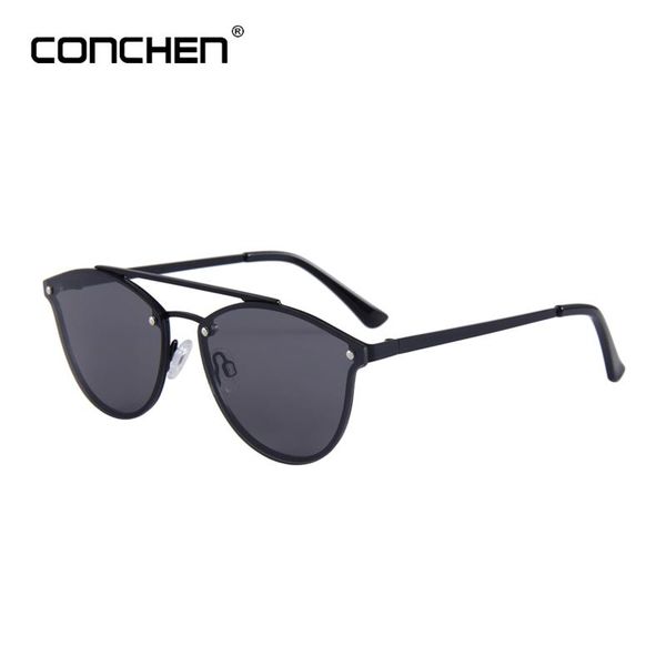 conchen 2020 brand design cat eye sunglasses for men women elegant metal frame sun glasses female driving eyewear, White;black
conchen 2020 brand design cat eye sunglasses for men women elegant metal frame sun glasses female driving eyewear, White;black