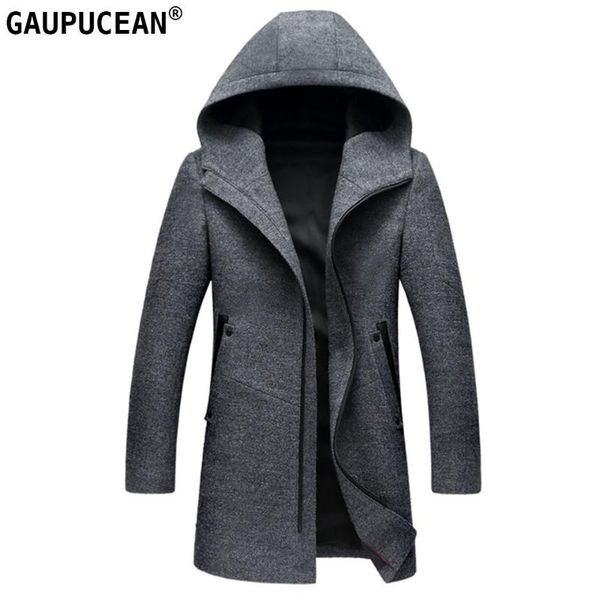 men's wool & blends man hooded jacket long hoodie zipper casual black grey male trench pockets overcoat warm men woolen coat
men's wool & blends man hooded jacket long hoodie zipper casual black grey male trench pockets overcoat warm men woolen coat
