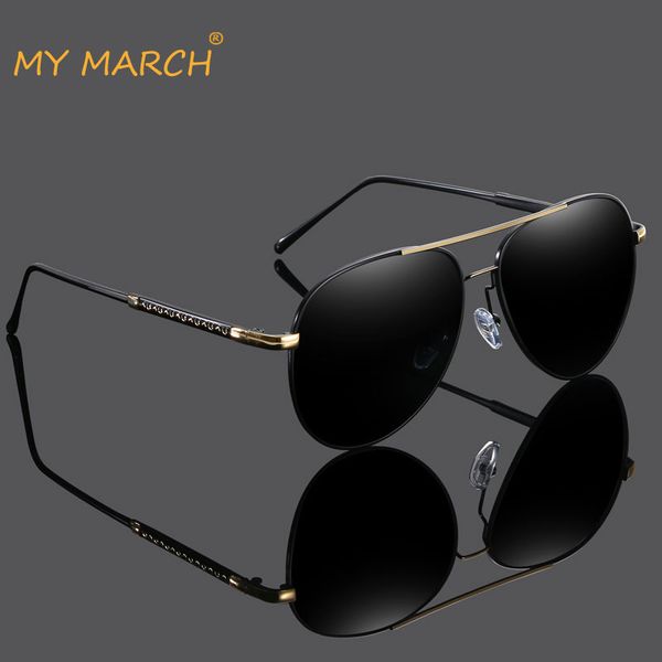 mymarch aluminum magnesium men's sunglasses polarized men coating mirror glasses vintage pilot male eyewear accessories for men, White;black
mymarch aluminum magnesium men's sunglasses polarized men coating mirror glasses vintage pilot male eyewear accessories for men, White;black