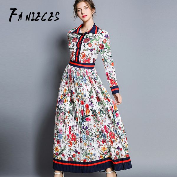 long sleeve autumn women runway summer dress turn-down collar vintage print maxi a-line dresses streetwear dropshipping mx200804, Black;pink
long sleeve autumn women runway summer dress turn-down collar vintage print maxi a-line dresses streetwear dropshipping mx200804, Black;pink