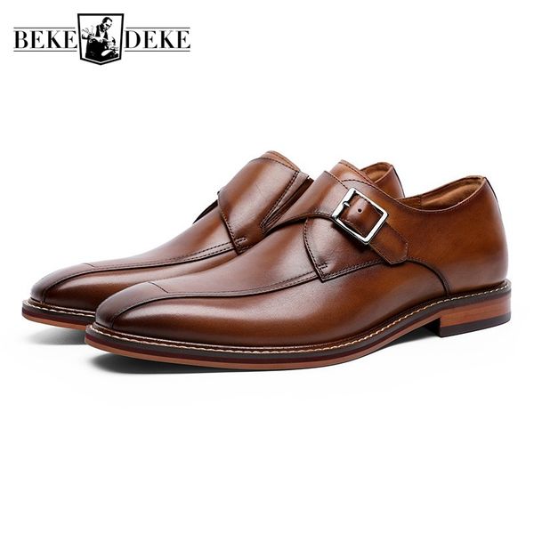 business men genuine leather formal shoes big size 44 45 46 47 slip on dress shoes buckle male wedding party square toe, Black
business men genuine leather formal shoes big size 44 45 46 47 slip on dress shoes buckle male wedding party square toe, Black
