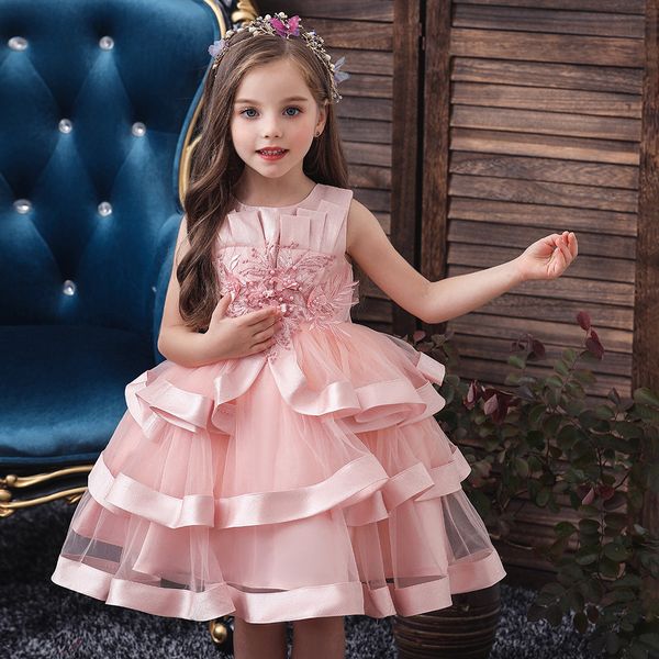 flower beaded girls dress sleeveless fluffy girls dresses pageant kids dress for girls christmas new year party princess dress, Red;yellow
flower beaded girls dress sleeveless fluffy girls dresses pageant kids dress for girls christmas new year party princess dress, Red;yellow