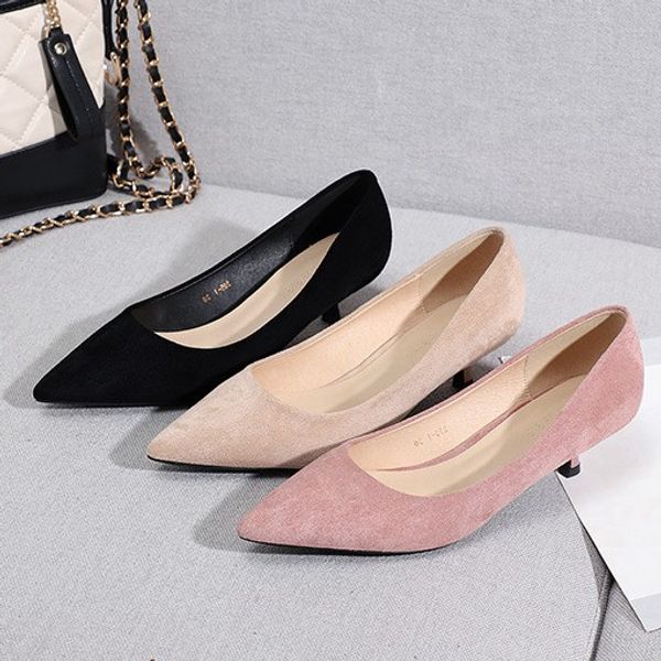 new 2020 summer women shoes pointed toe pumps leisure dress high heels wedding mujer shoes g0088, Black
new 2020 summer women shoes pointed toe pumps leisure dress high heels wedding mujer shoes g0088, Black