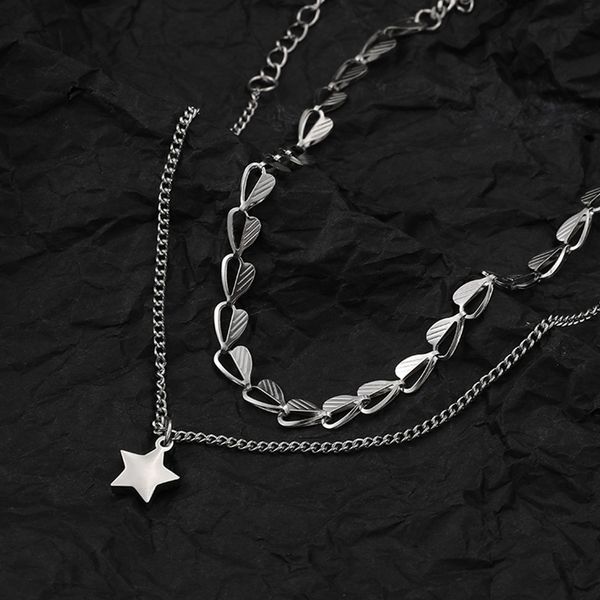 pendant necklaces meetvii stainless steel layered women heart smile hip hop long necklace jewelry, Silver
pendant necklaces meetvii stainless steel layered women heart smile hip hop long necklace jewelry, Silver