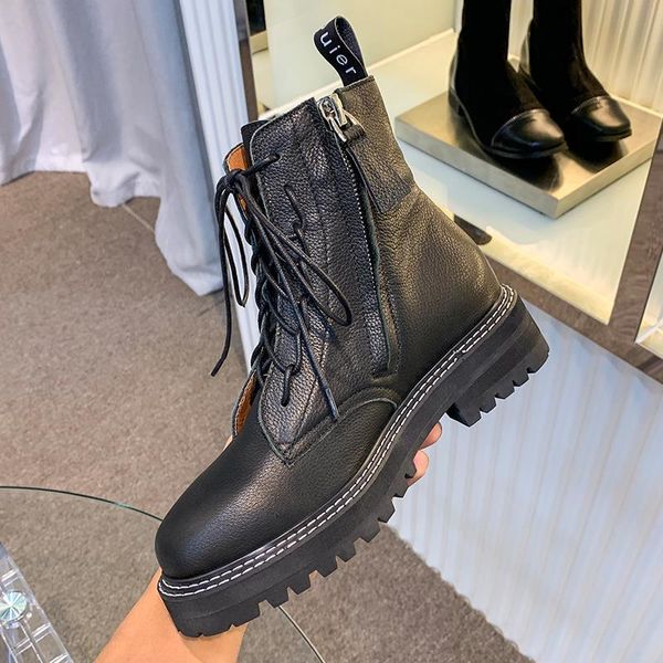 Women's Boots Plus Velvet Women 2020 New Wild Motorcycle Thick Heel Short Boots Autumn and Winter Single Boots
Women's Boots Plus Velvet Women 2020 New Wild Motorcycle Thick Heel Short Boots Autumn and Winter Single Boots