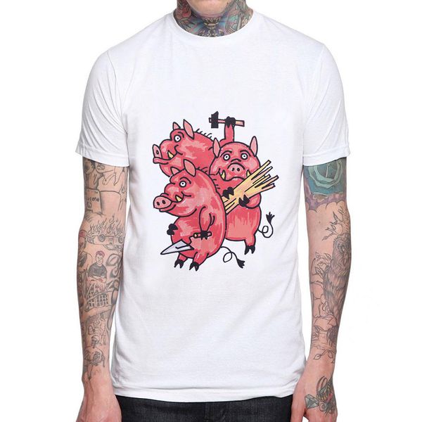 funny cartoon pig t-shirt 2019 short sleeve o-neck 100% cotton print mens summer t shirt casual men's clothes tee camiseta
funny cartoon pig t-shirt 2019 short sleeve o-neck 100% cotton print mens summer t shirt casual men's clothes tee camiseta