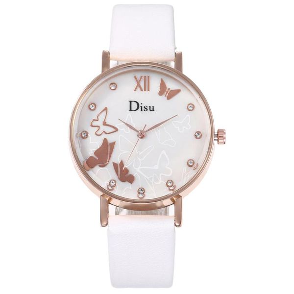 wristwatches 2021 butterfly rhinestone ladies bracelet watch luxury women watches casual leather quartz wristwatch clocks relogio feminino, Slivery;brown
wristwatches 2021 butterfly rhinestone ladies bracelet watch luxury women watches casual leather quartz wristwatch clocks relogio feminino, Slivery;brown