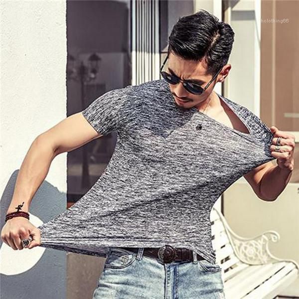 short sleeve casual o neck breathable fitness homme tshirt fashion men designer tshirts sportswear tees mens clothing, White;black
short sleeve casual o neck breathable fitness homme tshirt fashion men designer tshirts sportswear tees mens clothing, White;black