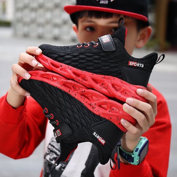 children's tennis running shoes boys sneakers kindergarten student shoes zapatilla boy casual sports shoes kids c1005, Black;red
children's tennis running shoes boys sneakers kindergarten student shoes zapatilla boy casual sports shoes kids c1005, Black;red