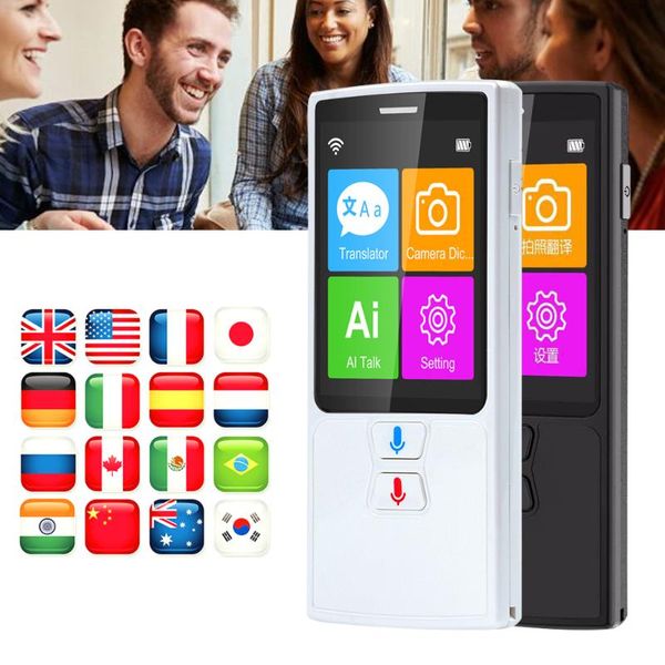 portable voice translator smart translator 76 languages two-way real time instant voice for travel business shopping
portable voice translator smart translator 76 languages two-way real time instant voice for travel business shopping