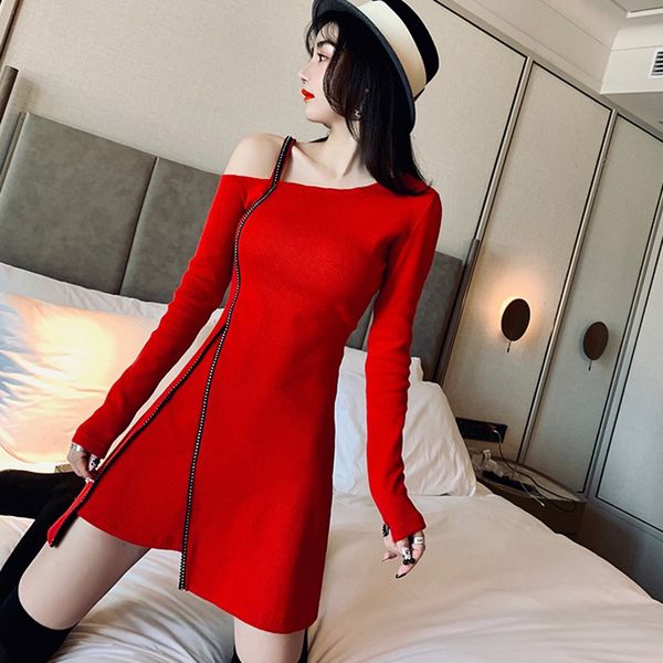 blackday strapless strapless dress irregular long-sleeved dress female waist thin autumn dress drill zipper skirt new, Black;gray
blackday strapless strapless dress irregular long-sleeved dress female waist thin autumn dress drill zipper skirt new, Black;gray