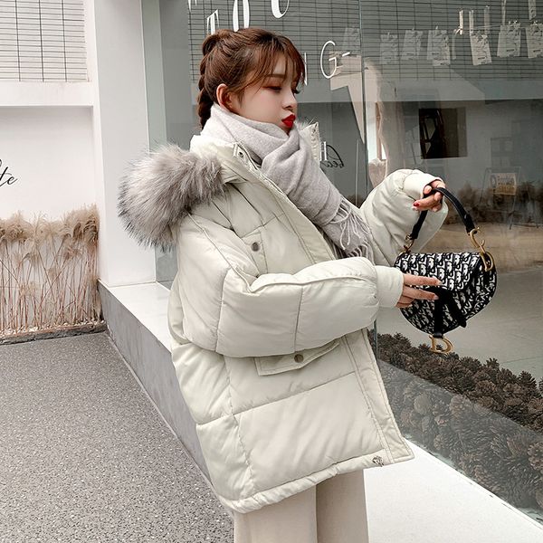 women's down & parkas 2021 women winter jacket warm hooded parka coat fashion oversize female cotton padded outwear plus size p1022, Black
women's down & parkas 2021 women winter jacket warm hooded parka coat fashion oversize female cotton padded outwear plus size p1022, Black