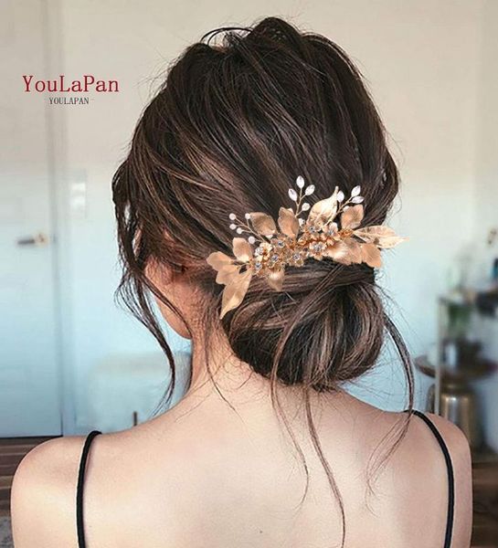 youlapan hp297 golden leaves bride hair accessory wedding hair combs piece woman's wedding accessories crystal comb, Golden;silver
youlapan hp297 golden leaves bride hair accessory wedding hair combs piece woman's wedding accessories crystal comb, Golden;silver