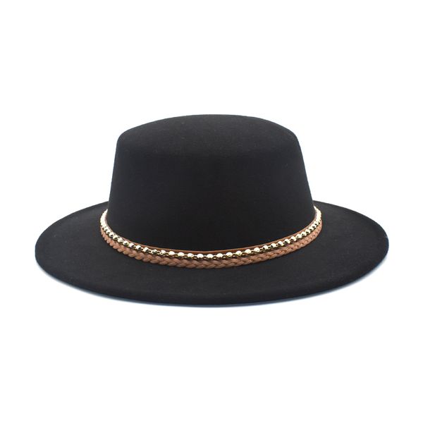 new solid color men's fedora hat men's faux wool blended jazz hat wide brim simple flat p17, Blue;gray
new solid color men's fedora hat men's faux wool blended jazz hat wide brim simple flat p17, Blue;gray