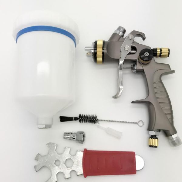in stock, car spray gun 1.3 / 1.7 / 2.0mm lvmp paint spray gun car paint pneumatic tools