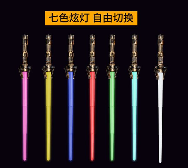 2 in 1 wholesale plastic colorful light sound laser sword toy child halloween kid toy
2 in 1 wholesale plastic colorful light sound laser sword toy child halloween kid toy