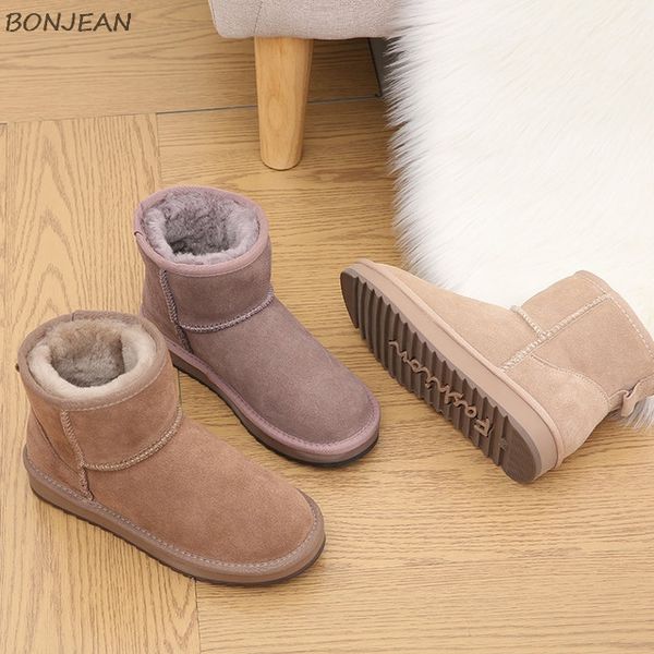 новая натуральная кожа мех snow boots женщин высокого качества дамы сапоги зимней моды конфеты цвета круглый toe теплые шерстяные женщины, Black
новая натуральная кожа мех snow boots женщин высокого качества дамы сапоги зимней моды конфеты цвета круглый toe теплые шерстяные женщины, Black