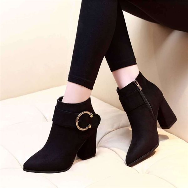 boots cresfimix women fashion black flock side zip lady cool ankle for autumn & winter botas a6476
boots cresfimix women fashion black flock side zip lady cool ankle for autumn & winter botas a6476