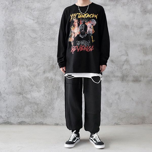 tshirt streetwear printing hip hop t-shirts men women casual long sleeve loose tshirt autumn, White;black
tshirt streetwear printing hip hop t-shirts men women casual long sleeve loose tshirt autumn, White;black