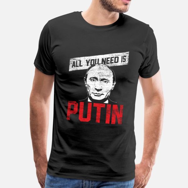 all you need is putin from russia via love gift t shirt men printing 100% cotton round neck clothes cute new fashion summer style shirt
all you need is putin from russia via love gift t shirt men printing 100% cotton round neck clothes cute new fashion summer style shirt