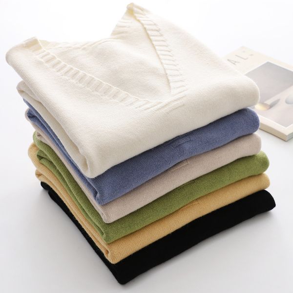 women's vests mori v-neck solid color knitted vest all-match sleeveless outer wear sweater top, Black;white
women's vests mori v-neck solid color knitted vest all-match sleeveless outer wear sweater top, Black;white