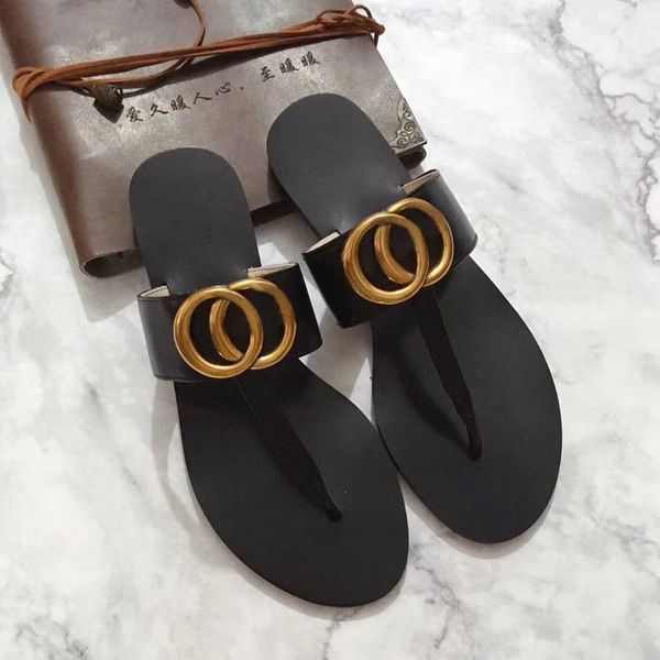 herringbone slippers new women's sandals summer wear metal buckle clip toe women's large flat sandals, Black
herringbone slippers new women's sandals summer wear metal buckle clip toe women's large flat sandals, Black
