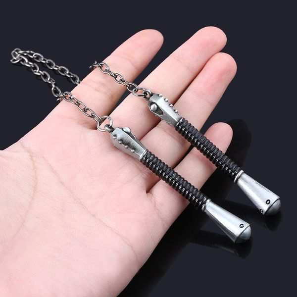 shang-chi nunchakus keychain master of model metal key chain for men jewelry, Silver
shang-chi nunchakus keychain master of model metal key chain for men jewelry, Silver