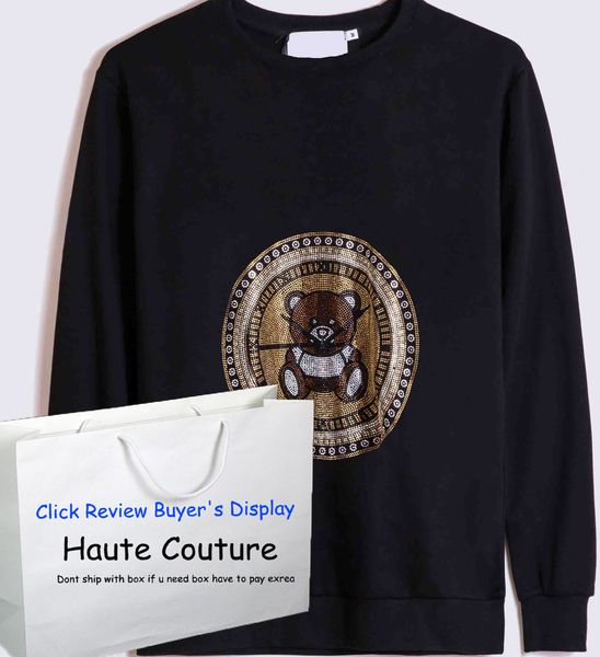 mxxxxino mens new hoodies fashion 2020 bear pattern with sequins trendy hiphop boys pullovers haute couture jumpers for wholesale lll208185, Black
mxxxxino mens new hoodies fashion 2020 bear pattern with sequins trendy hiphop boys pullovers haute couture jumpers for wholesale lll208185, Black