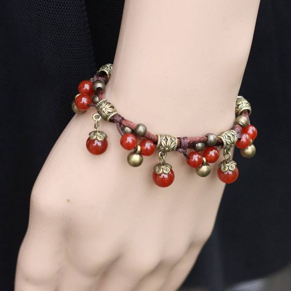 weiyu original design chalcedony agates stone bracelet for women handmade braided ethnic bracelet vintage bohemian, Red;blue
weiyu original design chalcedony agates stone bracelet for women handmade braided ethnic bracelet vintage bohemian, Red;blue