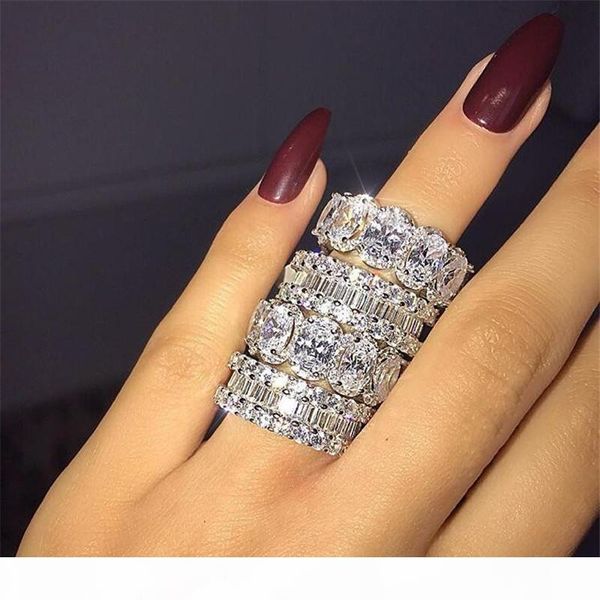 ins sparkling luxury jewelry real 925 sterling silver oval cut big white z cz diamond gemstones party women wedding band ring gift, Slivery;golden 
ins sparkling luxury jewelry real 925 sterling silver oval cut big white z cz diamond gemstones party women wedding band ring gift, Slivery;golden