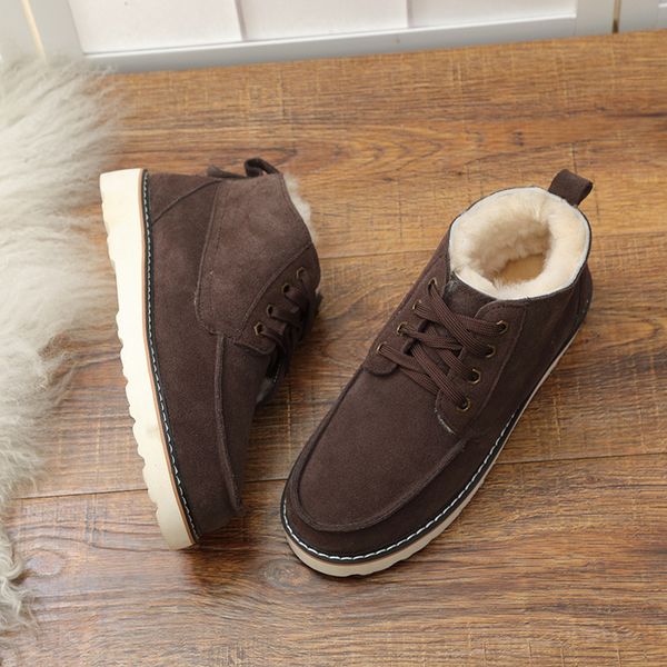 uvwp new fashion warm natural fur snow boots men genuine leather winter boots non-slip mens shoes designer shoes men luxury 2020, Black 
uvwp new fashion warm natural fur snow boots men genuine leather winter boots non-slip mens shoes designer shoes men luxury 2020, Black