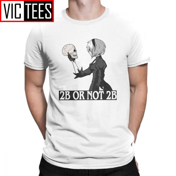 nier automata t-shirts 2b or not 2b men t shirts funny cotton short sleeved tees o neck plus size
nier automata t-shirts 2b or not 2b men t shirts funny cotton short sleeved tees o neck plus size