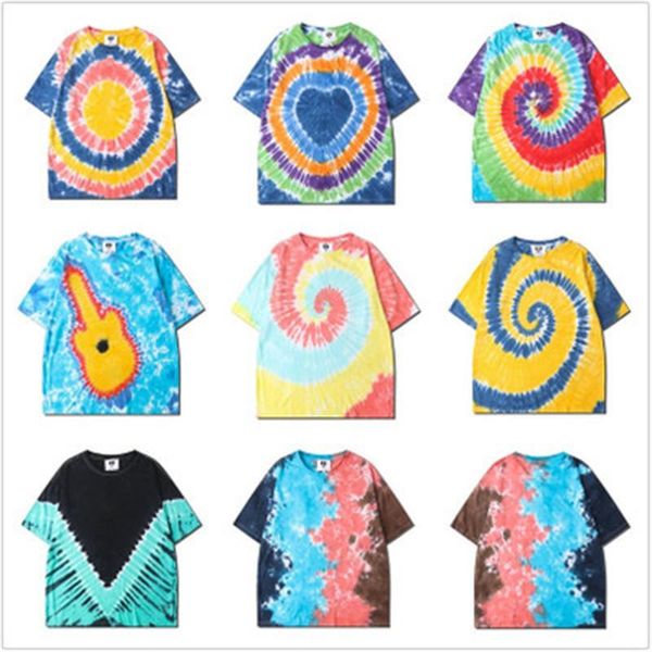 tie-dye print men t-shirt designer summer crew neck loose casual personalized fashion trend male hip-hop street style short sleeve tee, White;black
tie-dye print men t-shirt designer summer crew neck loose casual personalized fashion trend male hip-hop street style short sleeve tee, White;black